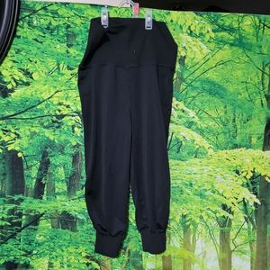 (3371-2) The Champion Women's Authentic Jogger Tight (?Believe size 6)black,